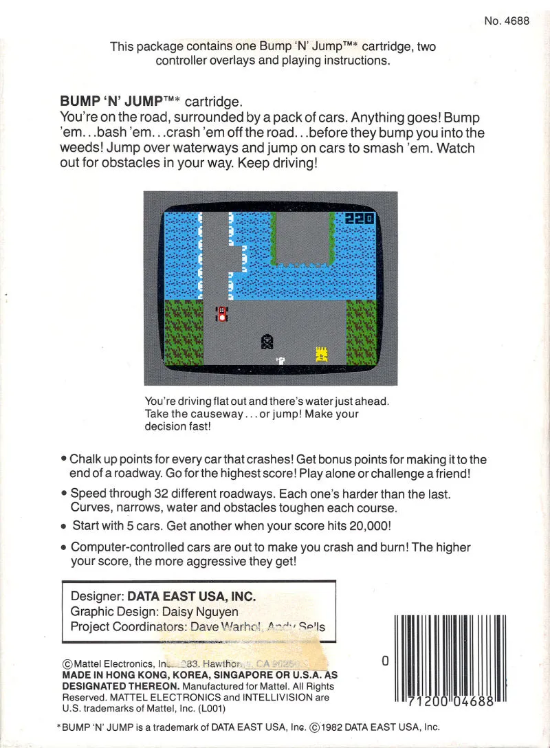 Bump 'n' Jump box back