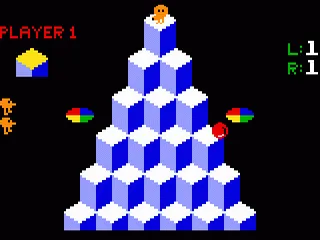 Backdrop artwork for Q*bert