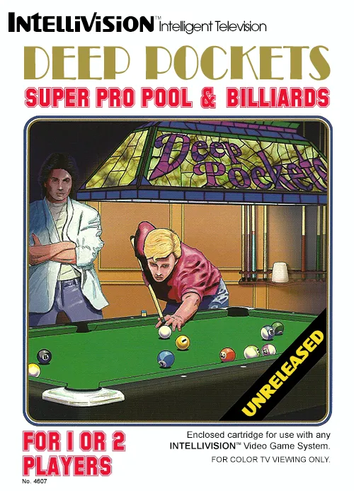 Deep Pockets: Super Pro Pool and Billiards box art