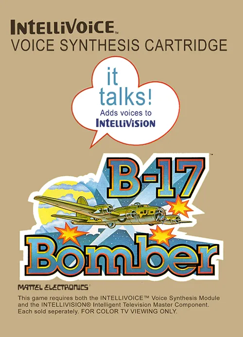 B-17 Bomber box art
