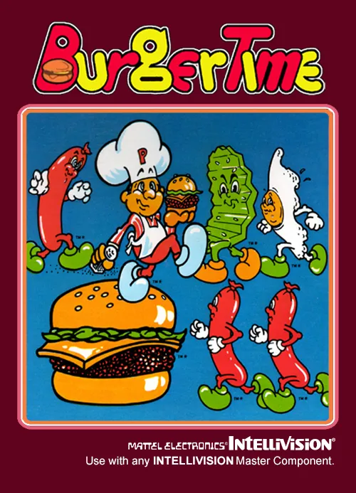 BurgerTime box art