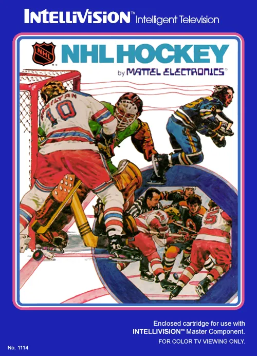 NHL Hockey box art
