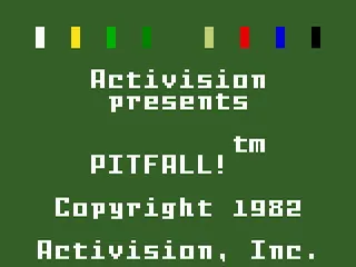 Pitfall! screenshot