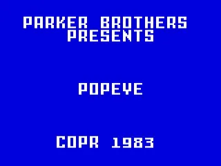 Popeye screenshot