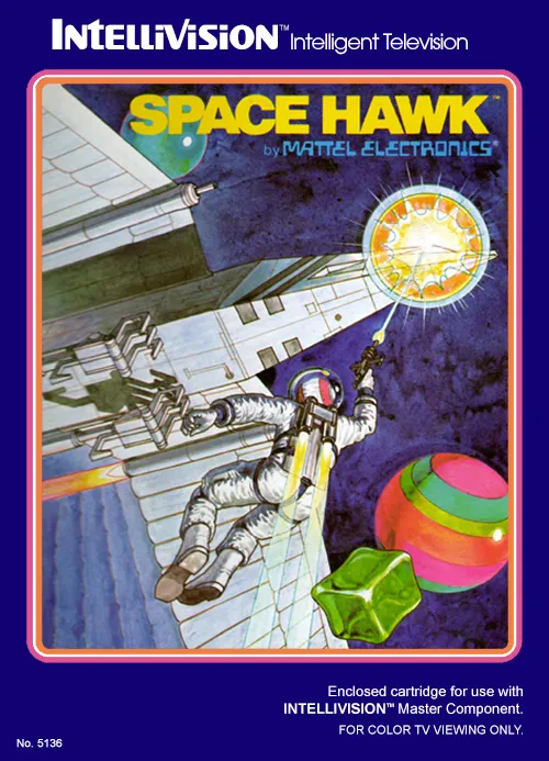Space Hawk box art