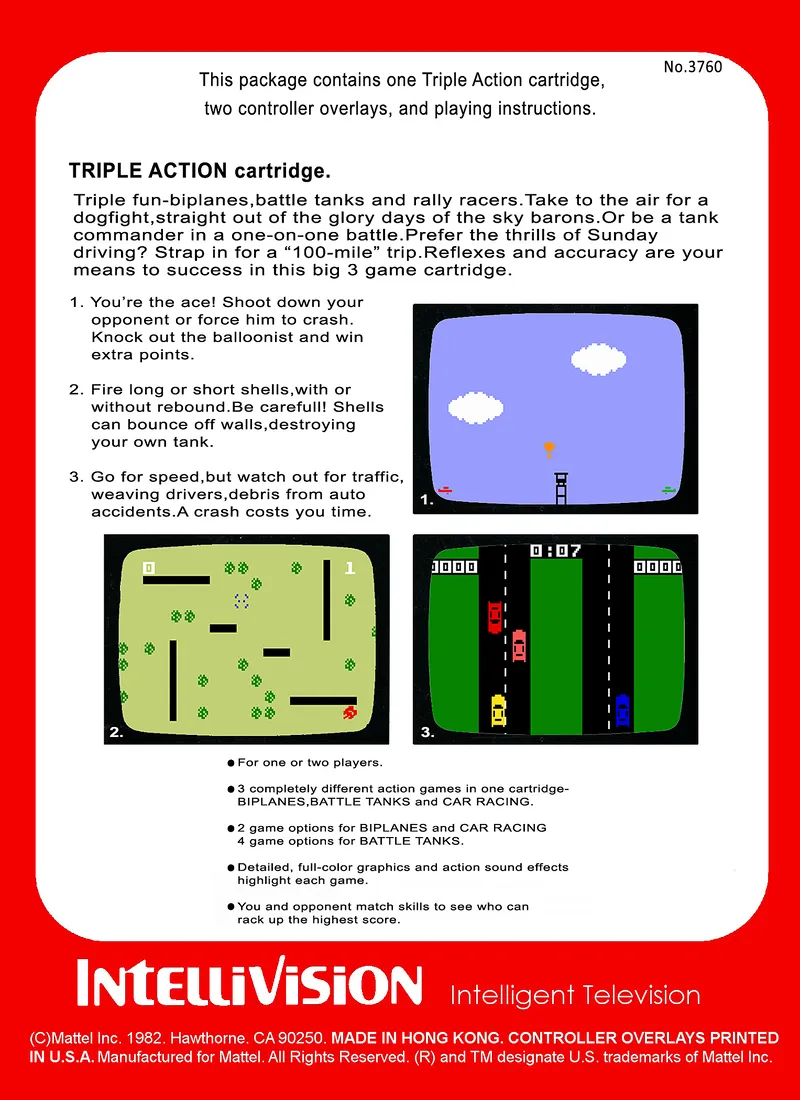 Triple Action box back