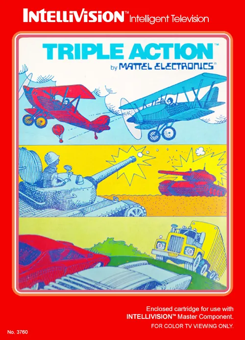 Triple Action box art