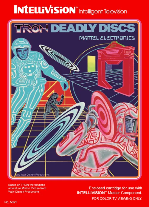 Tron: Deadly Discs box art