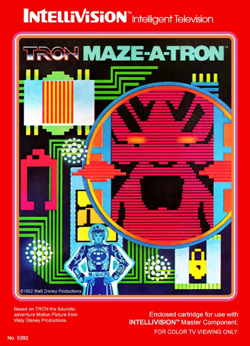 Tron: Maze-a-Tron box art
