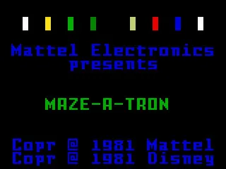 Tron: Maze-a-Tron screenshot