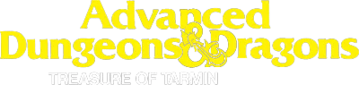 Advanced Dungeons & Dragons: Treasure of Tarmin Cartridge logo