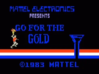 Go for the Gold title screen