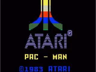 Pac-Man (USA) (Atarisoft) title screen