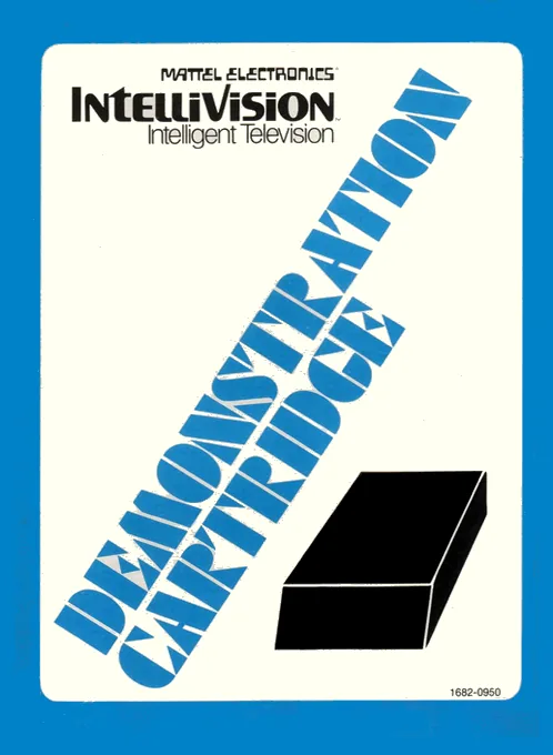 Backdrop artwork for Demonstration Cartridge - Blue