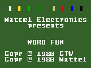 Electric Company, The - Word Fun title screen