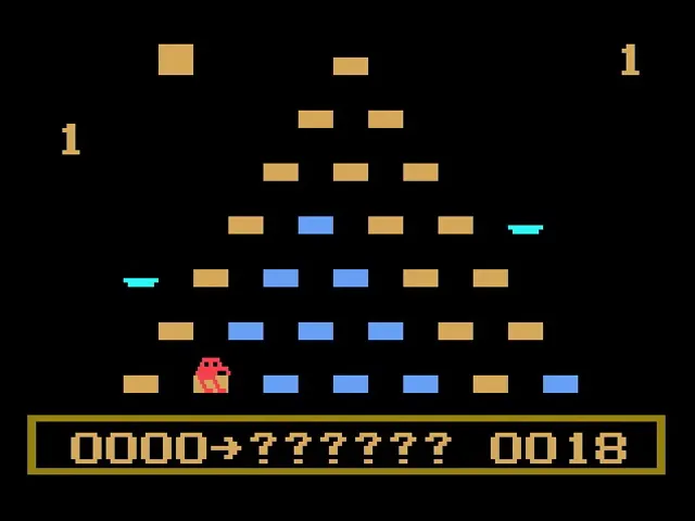 Backdrop artwork for Q*bert