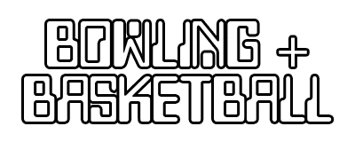 Bowling + Basketball logo