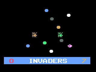 Backdrop artwork for Invaders from Hyperspace