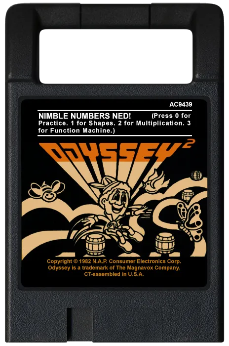 Nimble Numbers Ned cart