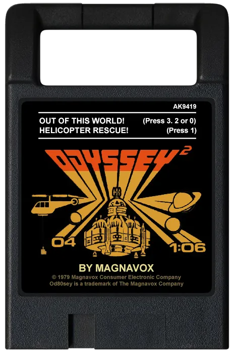 Out of this World / Helicopter Rescue cart
