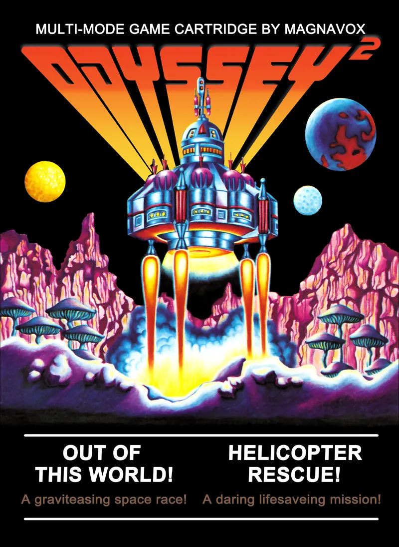 Out of this World / Helicopter Rescue box art