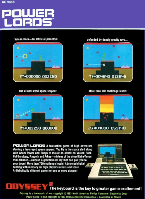Power Lords box back