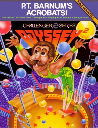 P.T. Barnum's Acrobats box art
