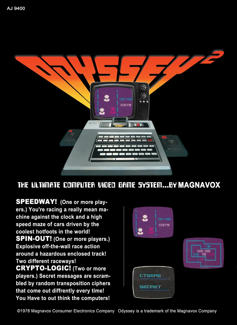Speedway / Spin-Out / Crypto-Logic box back