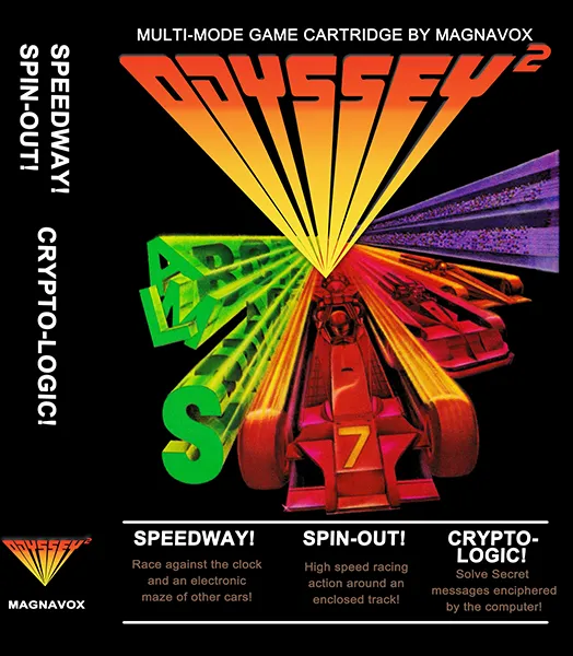 Speedway / Spin-Out / Crypto-Logic box art