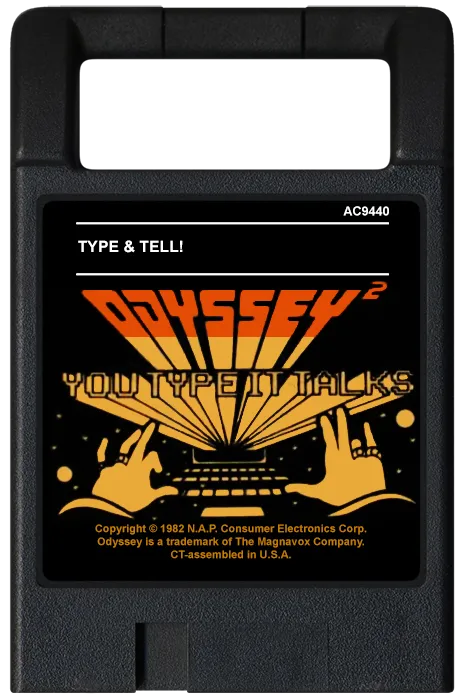 Type & Tell cart