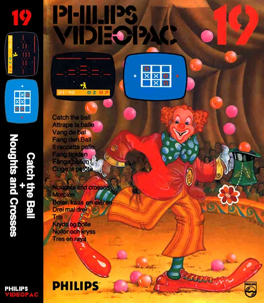 Catch the Ball + Noughts and Crosses box art