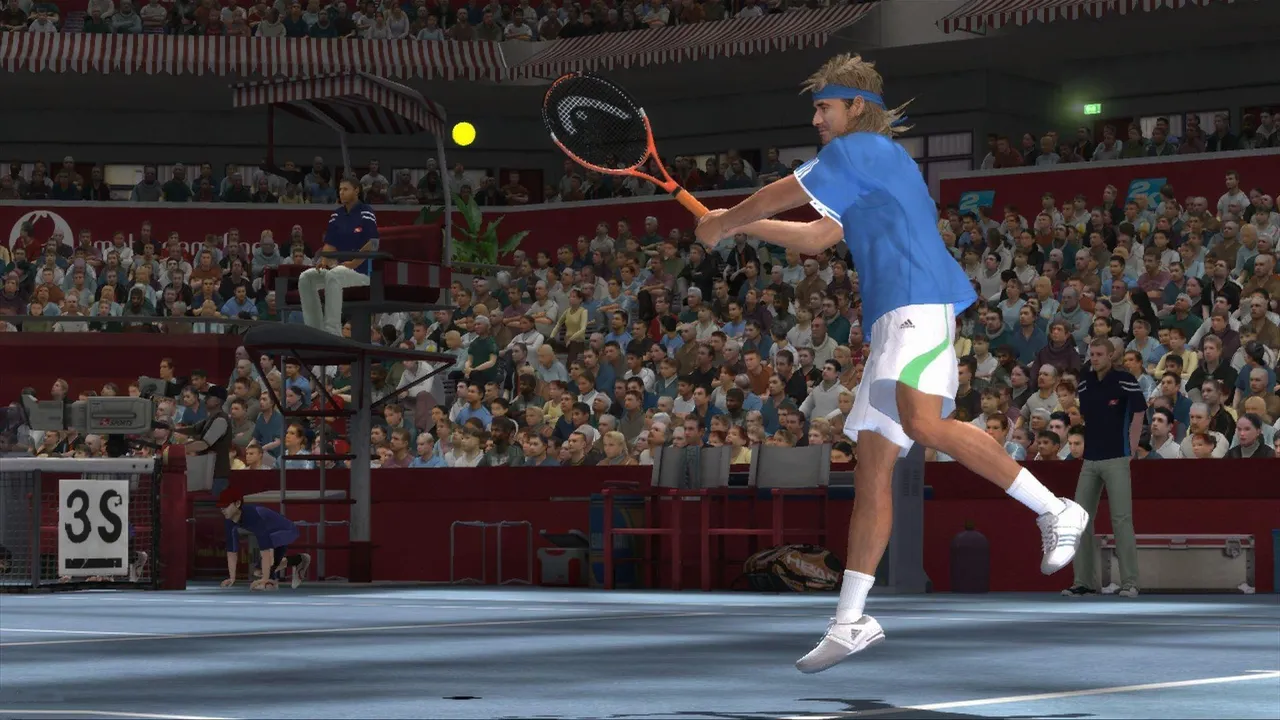 Backdrop artwork for Andre Agassi Tennis