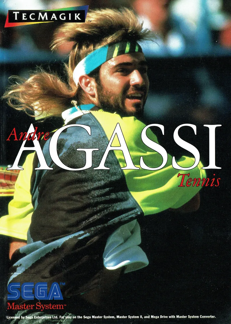 Andre Agassi Tennis box art