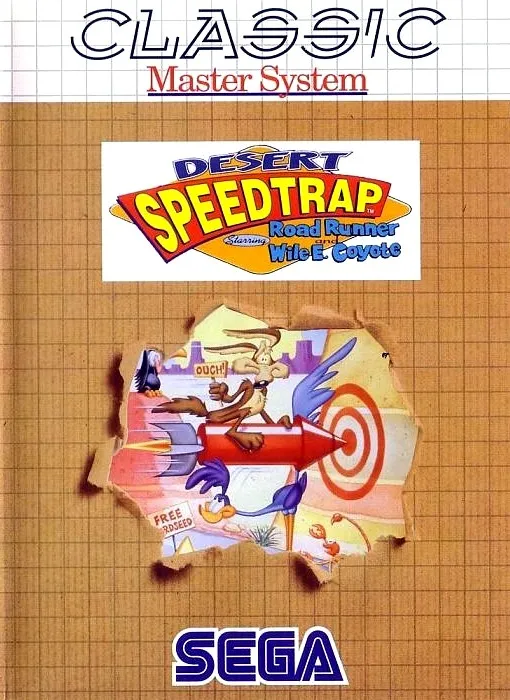 Desert Speedtrap starring Road Runner and Wile E. Coyote box art