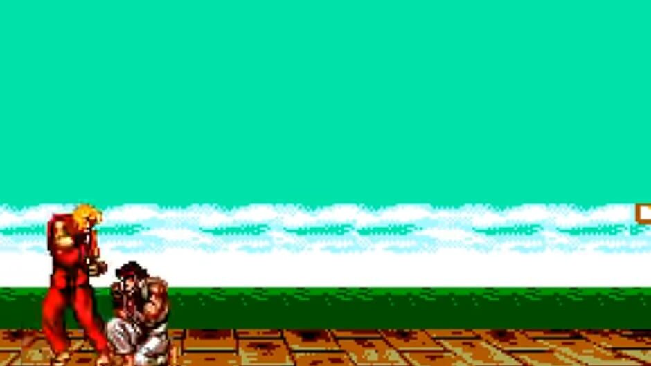 Backdrop artwork for Street Fighter II'