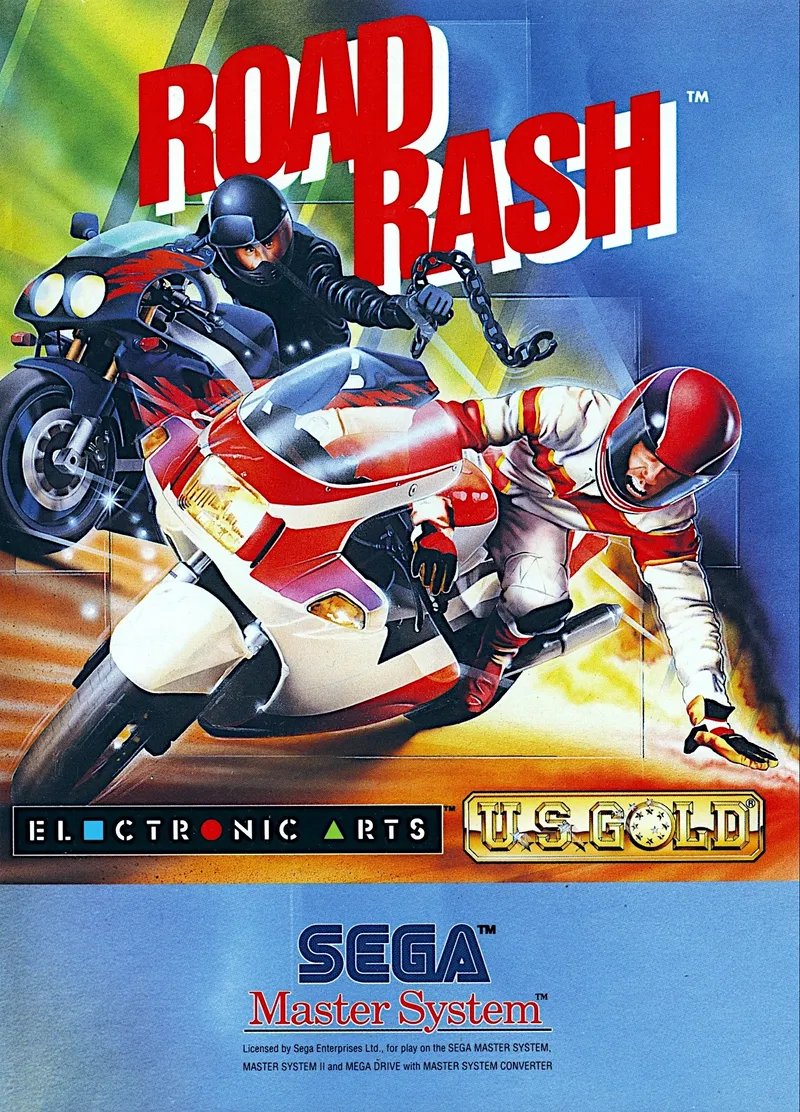Road Rash box art