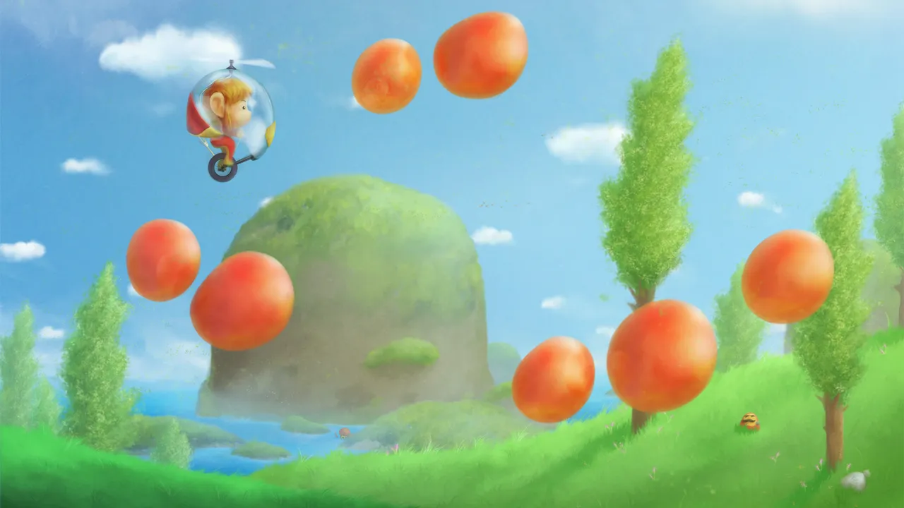 Backdrop artwork for Alex Kidd in Miracle World