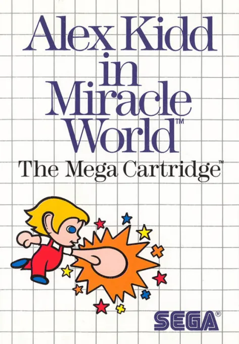 Alex Kidd in Miracle World box art