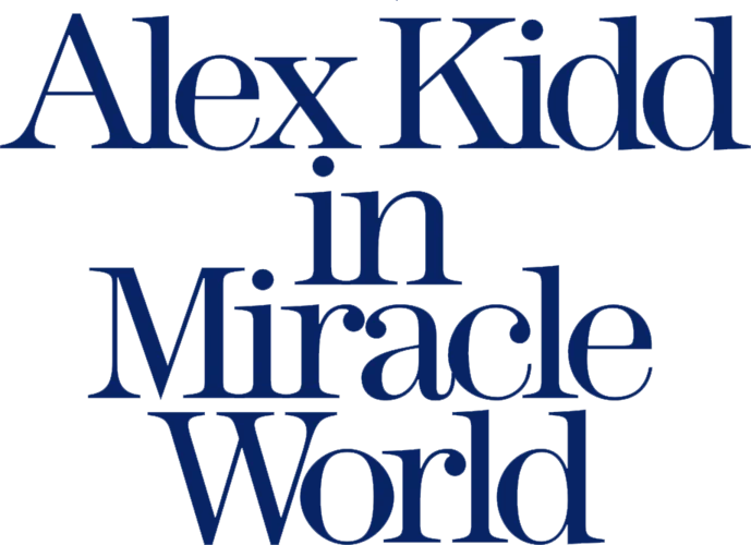 Alex Kidd in Miracle World logo