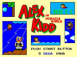 Alex Kidd in Miracle World screenshot
