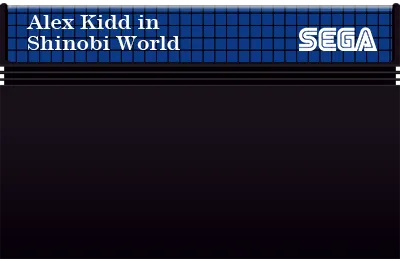 Alex Kidd in Shinobi World cart