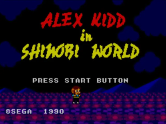 Alex Kidd in Shinobi World screenshot