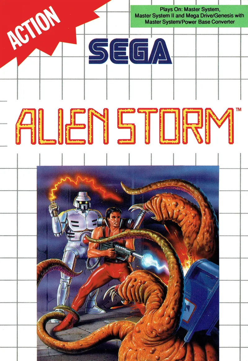 Alien Storm box art