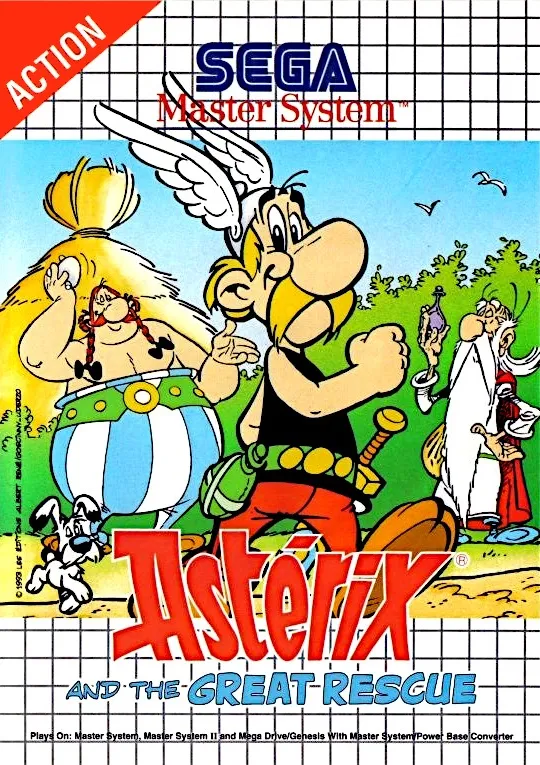 Astérix and the Great Rescue box art