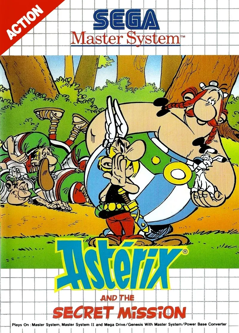 Astérix and the Secret Mission box art