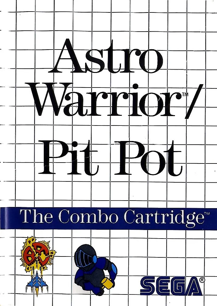 Astro Warrior / Pit Pot box art