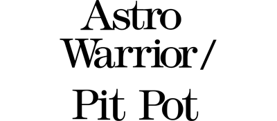 Astro Warrior / Pit Pot logo