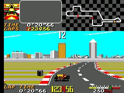 Backdrop artwork for Ayrton Senna's Super Monaco GP II