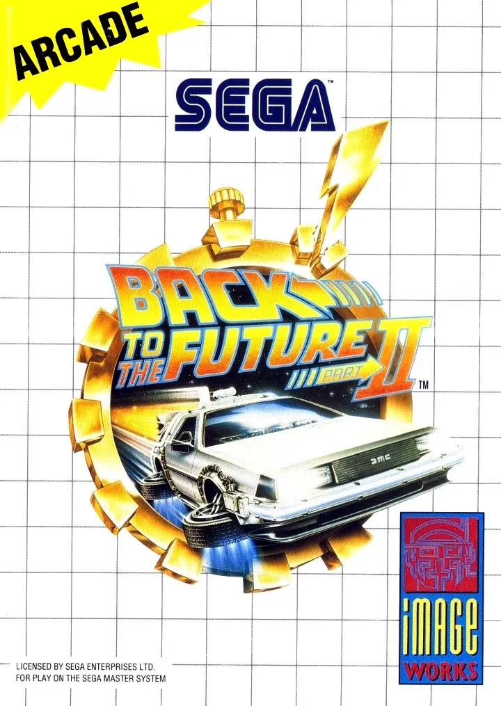 Back to the Future Part II box art