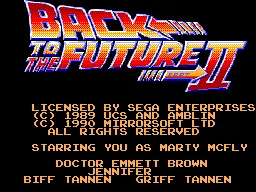 Back to the Future Part II screenshot